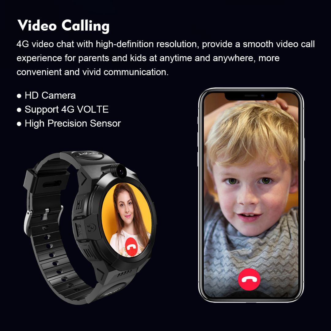Roundz 4G Kids Watch video call