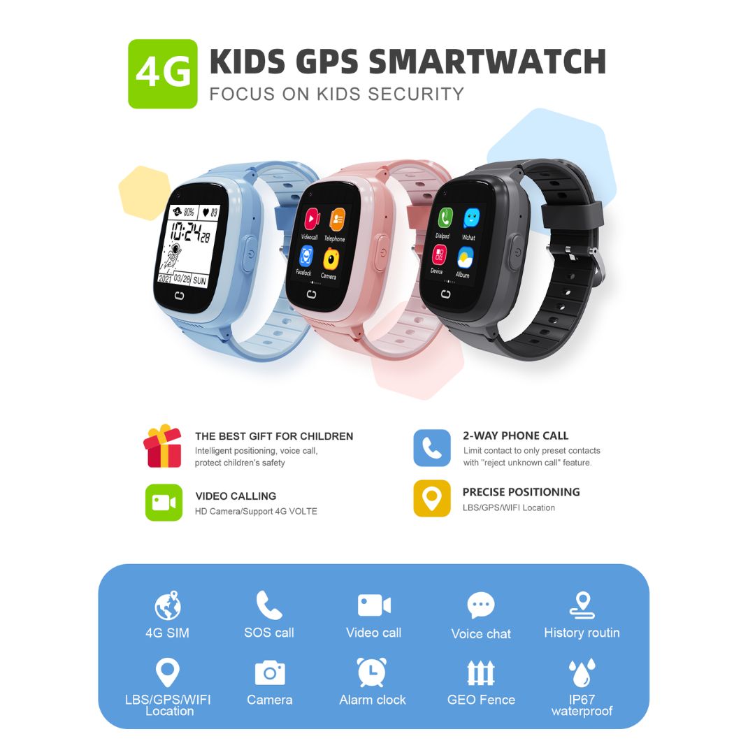 4G Series 2 Kids Smartwatch